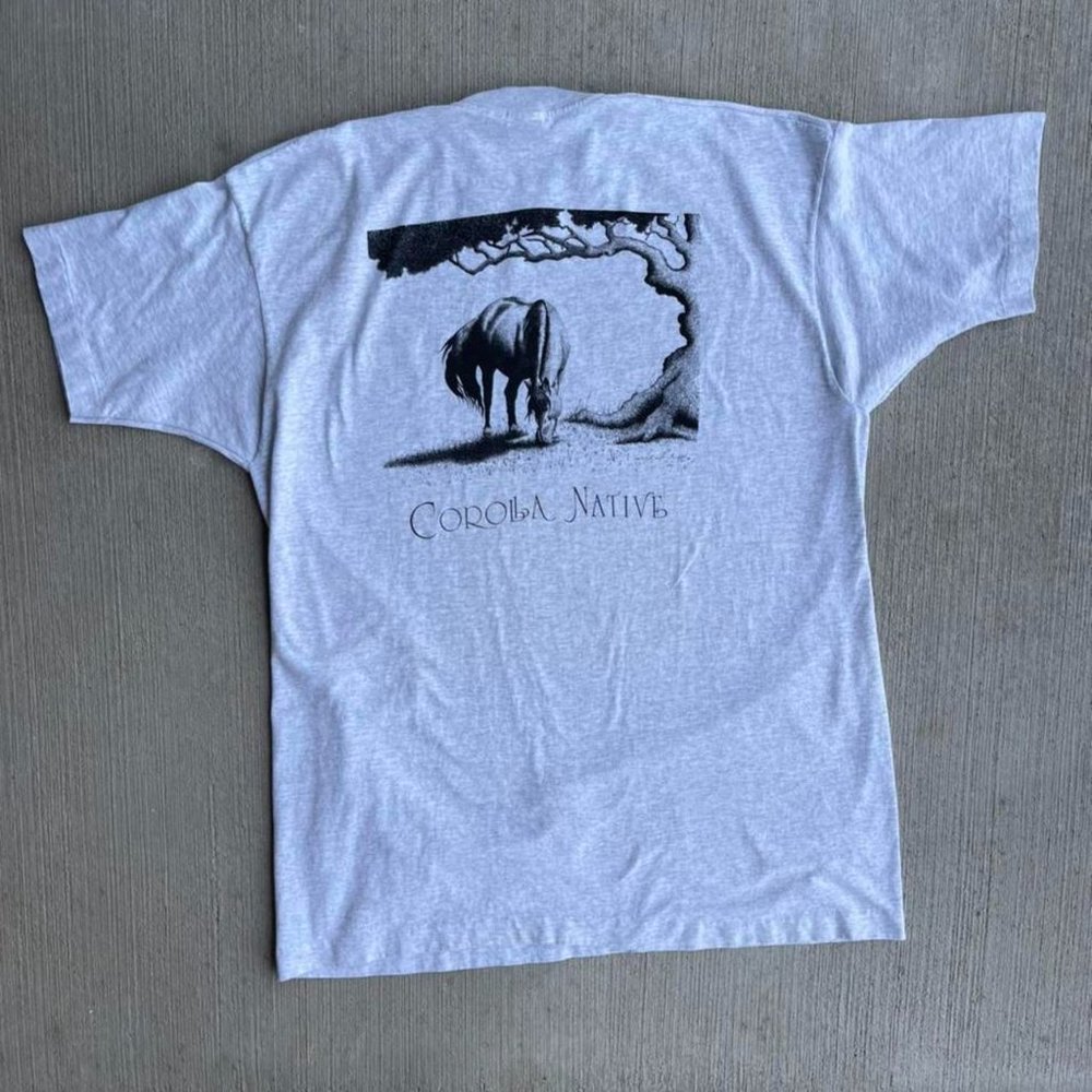 Fruit of the Loom Men's Grey and Black T-shirt